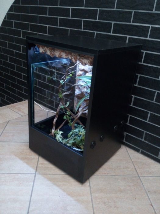 Terrarium tropikalne 40/40/60 dla gekon orzęsiony NA ZAMÓWIENIE