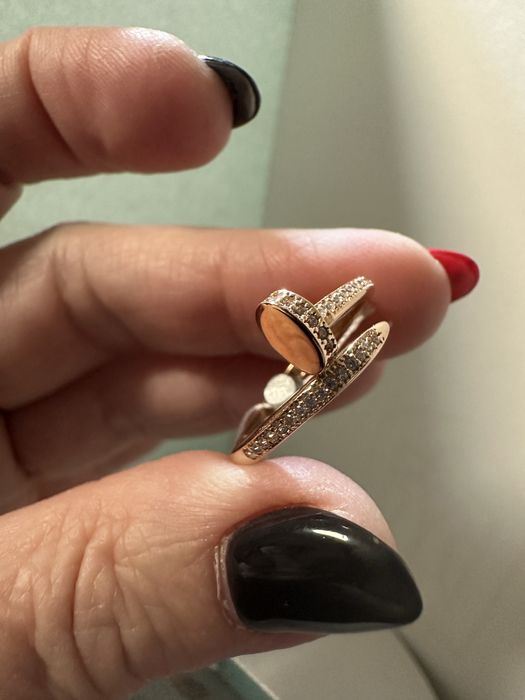 Каблучка гвіздок від 2.3г - золото 585 проба