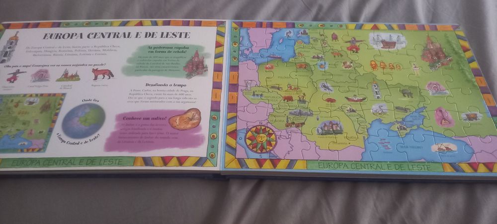 Europa livro puzzle