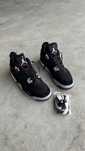 Jordan 4 Black Canvas