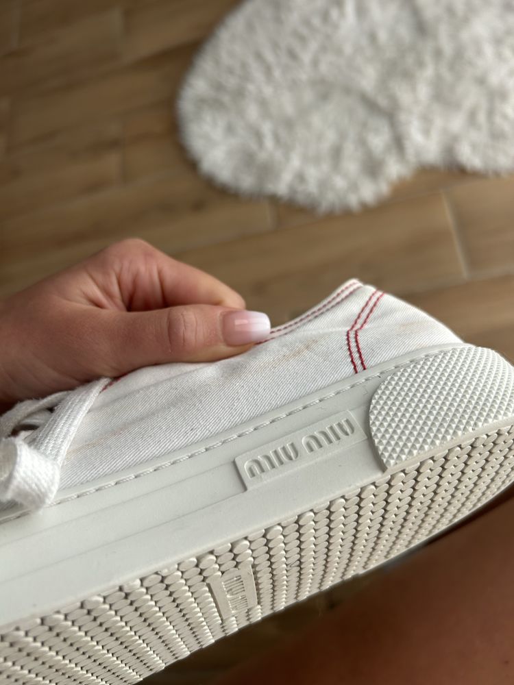 Buty trampki miu miu