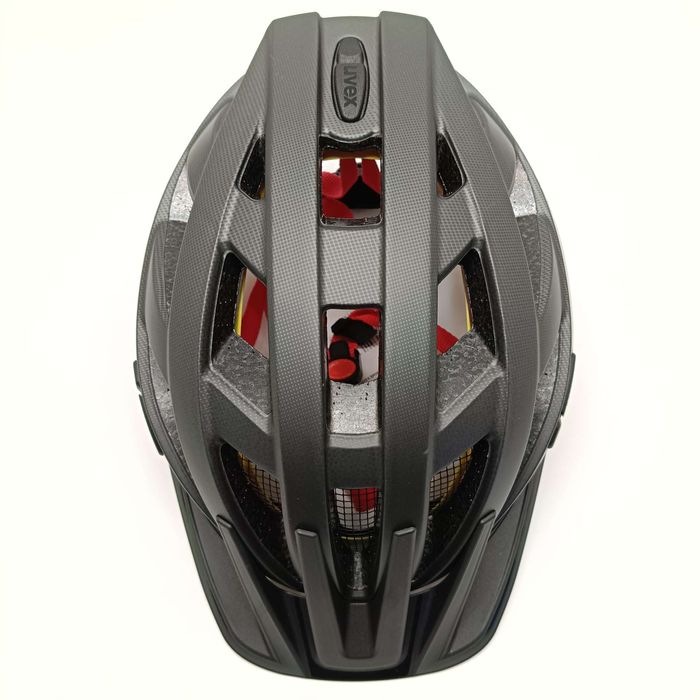 uvex i-vo cc MIPS kask titan - matowy czerwony 56-60 cm