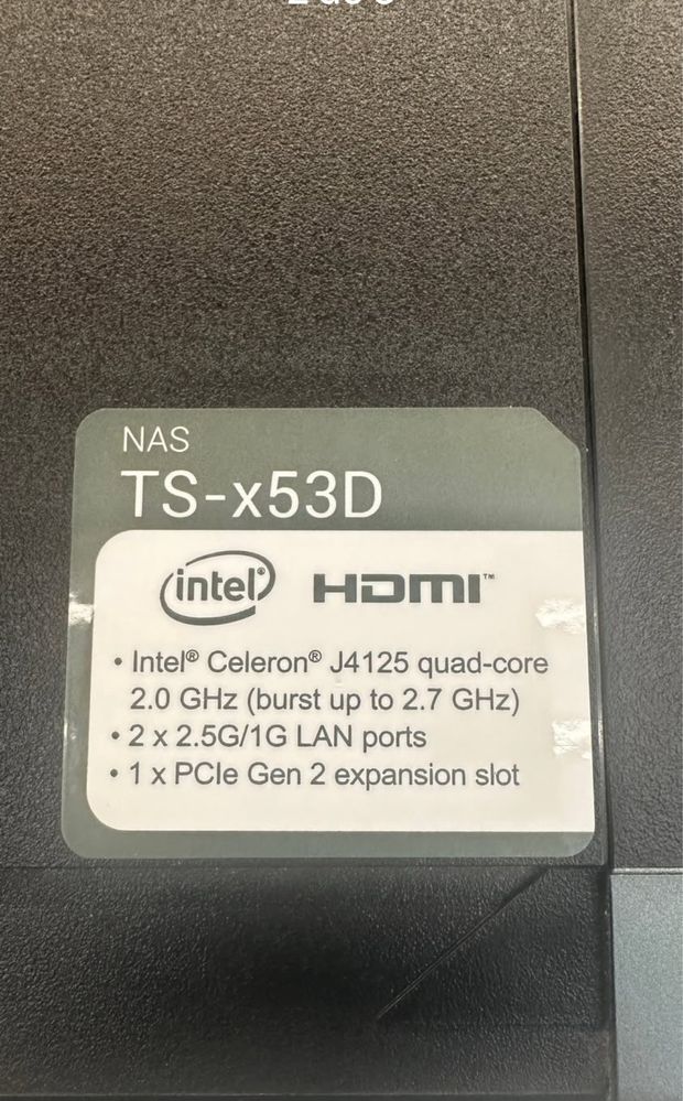 Nas Qnap TS-453D (synology)