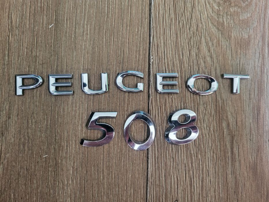 Peugeot 508 emblemat-znaczek-napis-logo