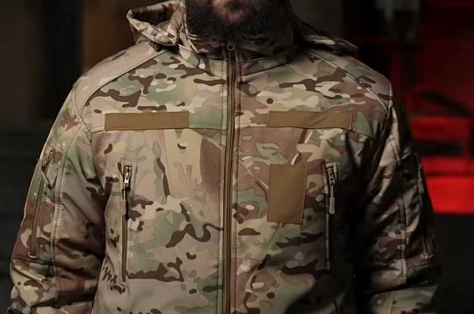 Топова куртка зимова Vik-Tailor SoftShell Max-Heat Multicam