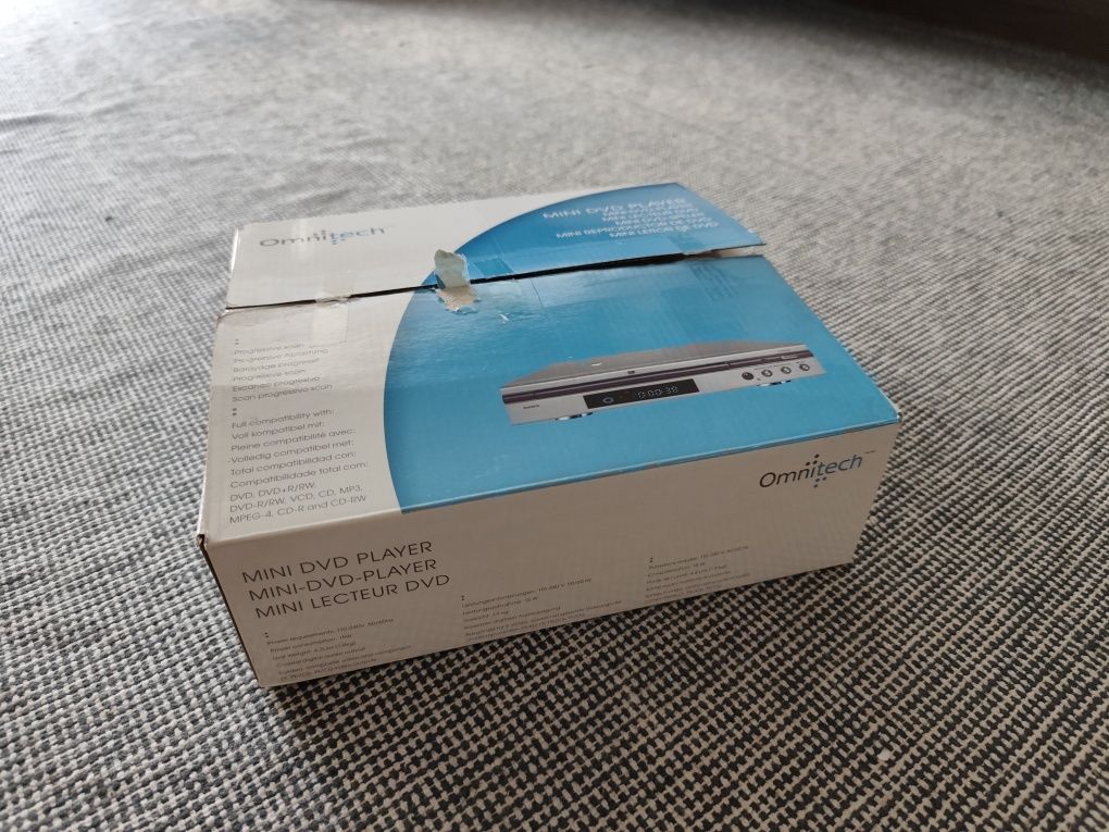 Leitor de DVD omnitech modelo DVD2018