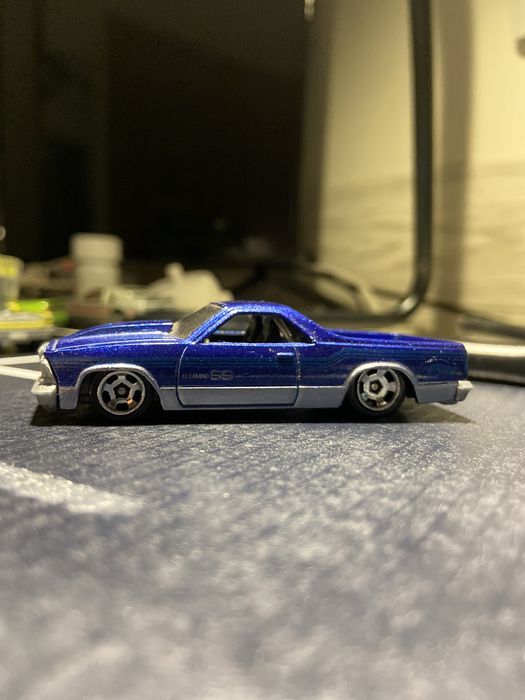 80’ Chevy El Camino - Loose - Blue - Hotwheel
