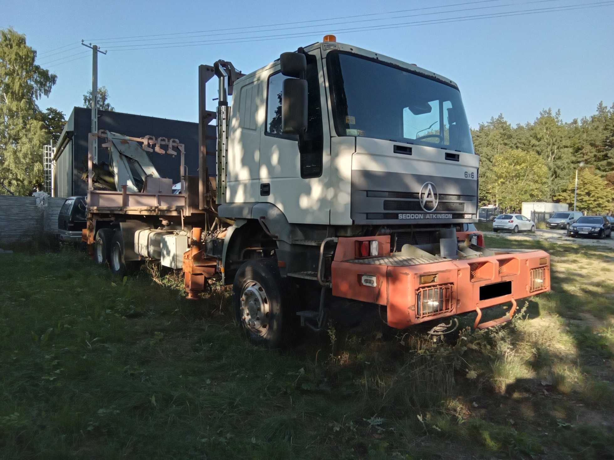 IVECO SEDDON ATKINSON 6X6 Wywrotka HDS jeździ po torach