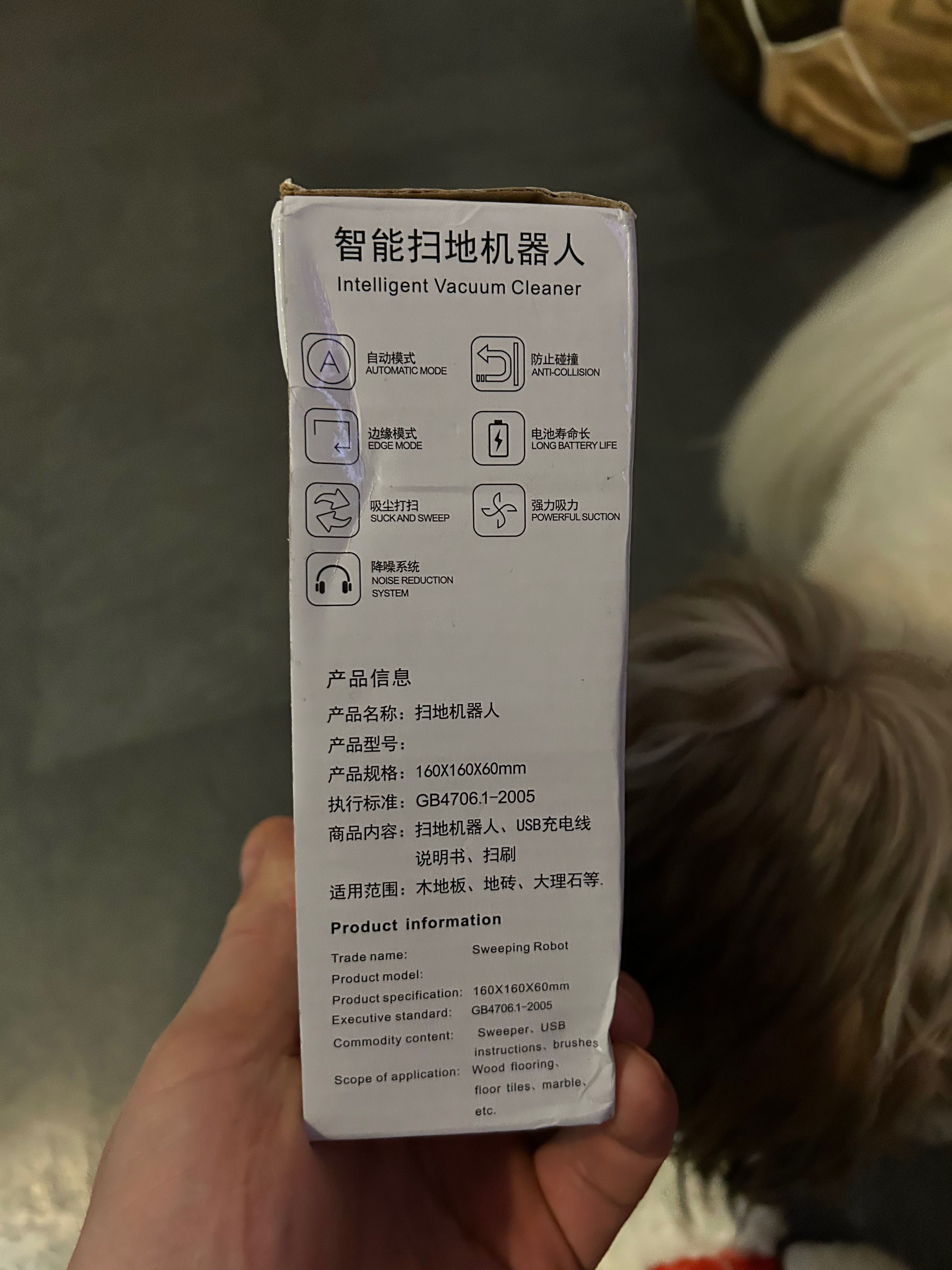 robot vacuum cleaner