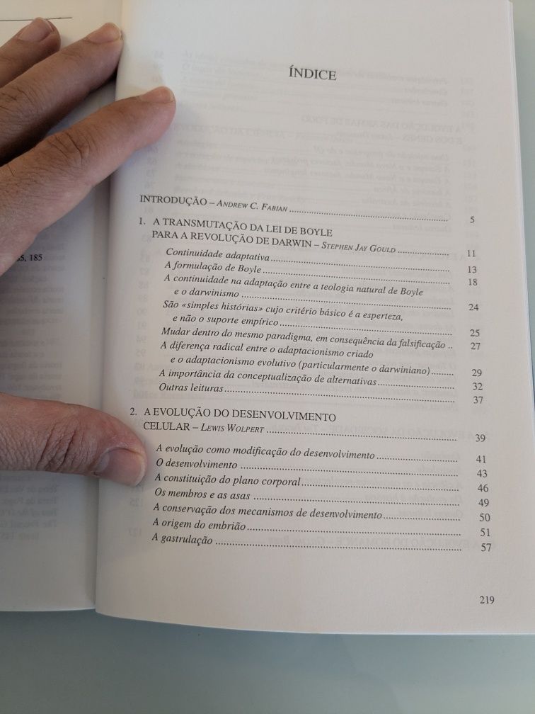 Livro A evolução