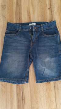 Spodenki jeansowe krótkie rozmiar 144-155