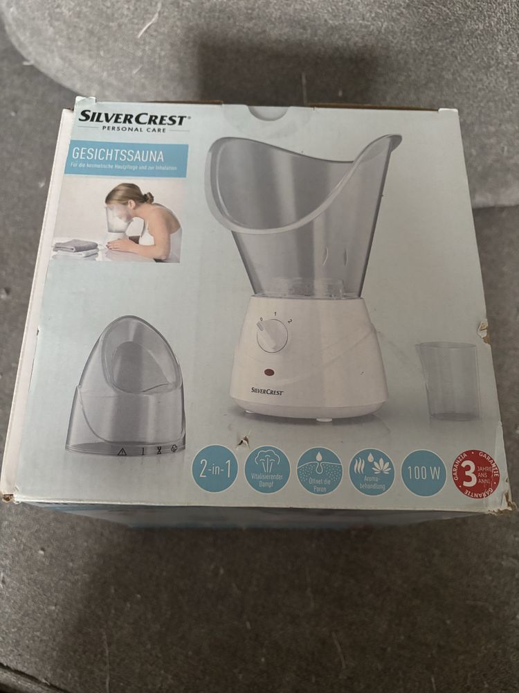 Inhalator i urzadzenie parówki 2w1