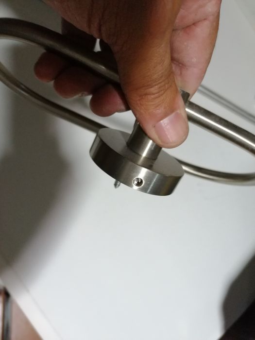 Toalheiro inox lavatorio