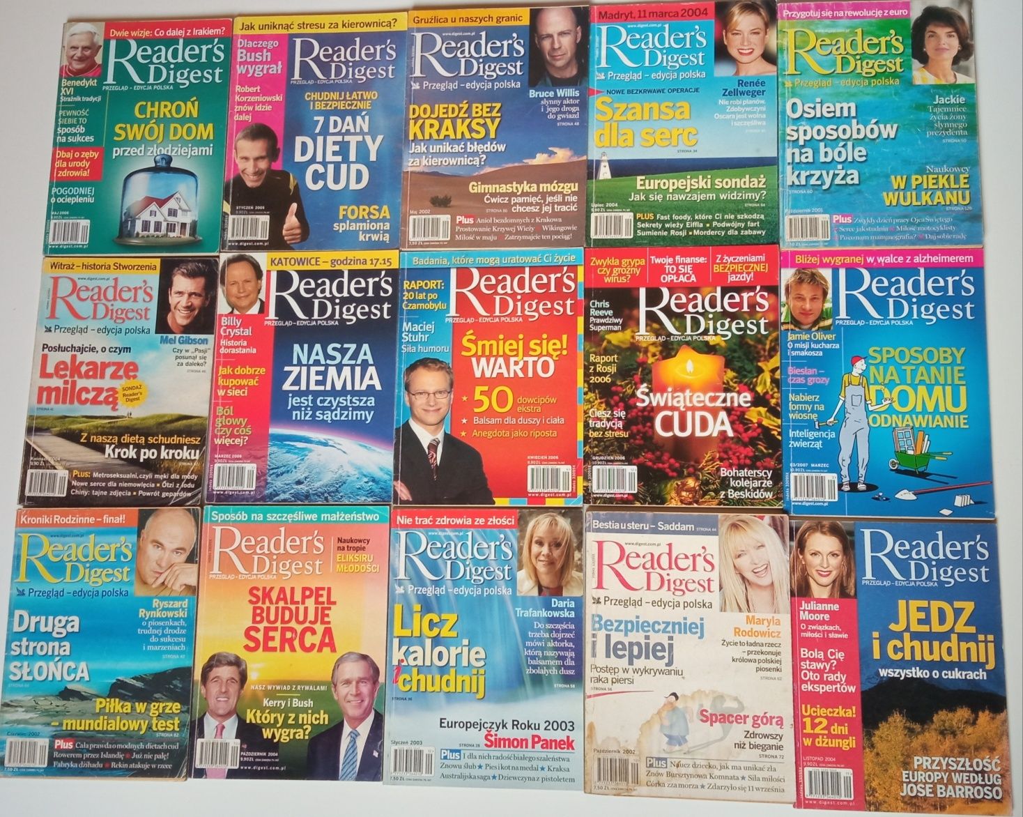 Reader's Digest Przegląd, egzemplarze archiwalne, 82 egzemplarze