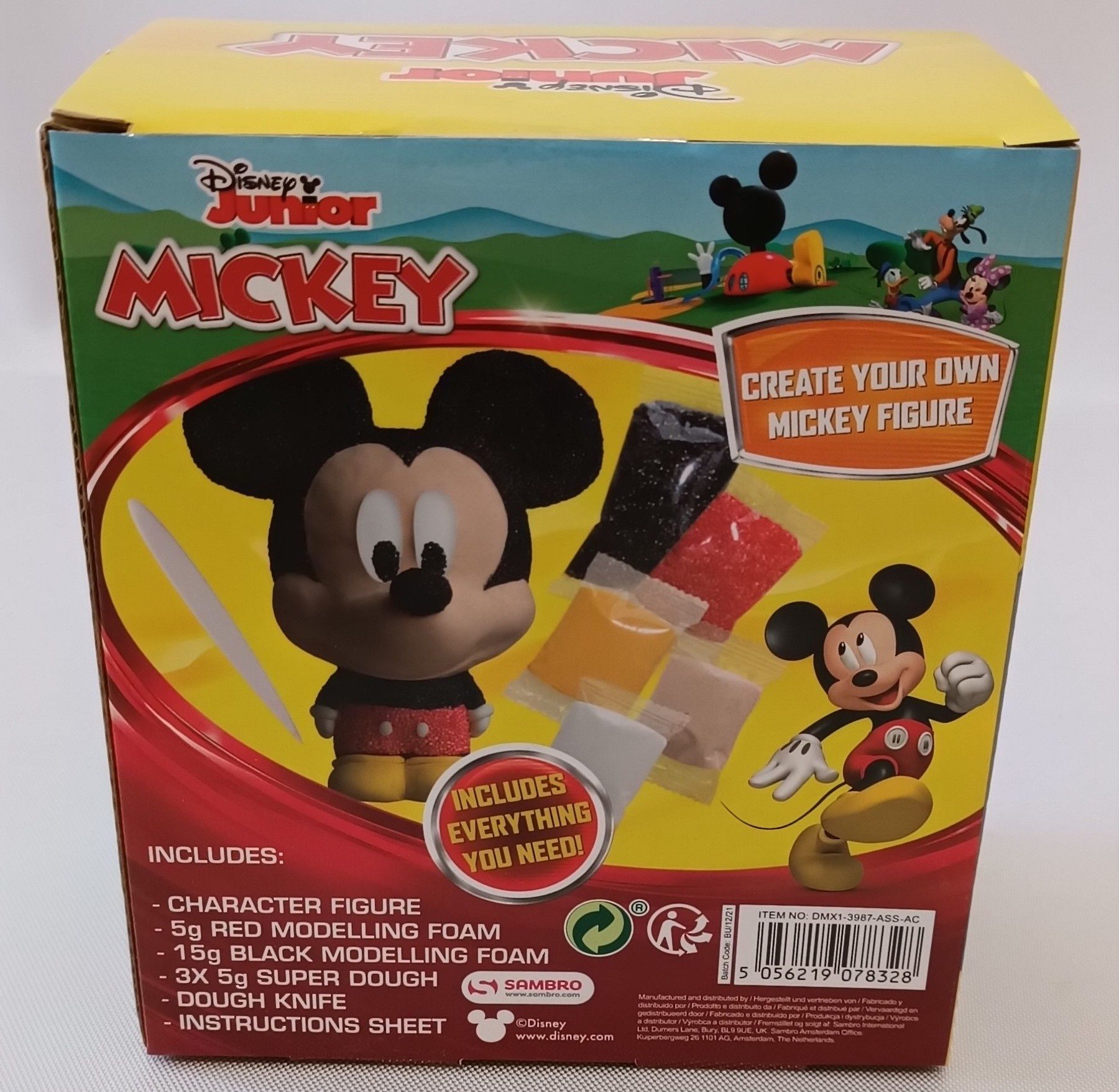 Zestaw do modelowania figurki piankowej Mickey Disney Nowe