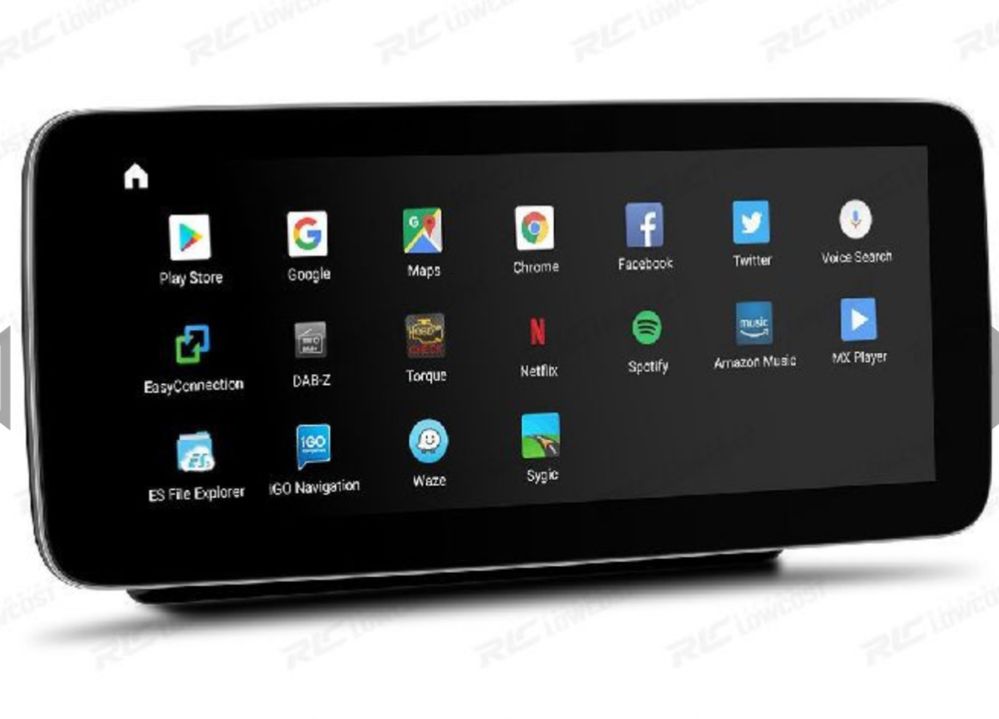 Auto radio android 13 para mercedes c w205 Glc x253 vito w447