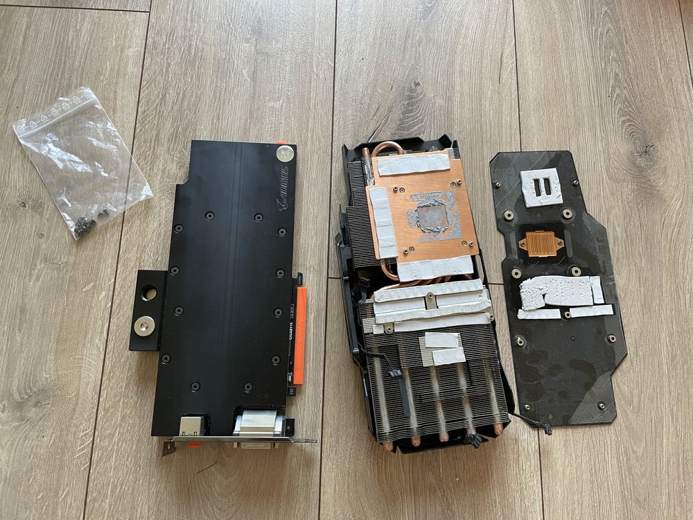 Gigabyte GTX 1080T i z blokiem wodnym EKWB