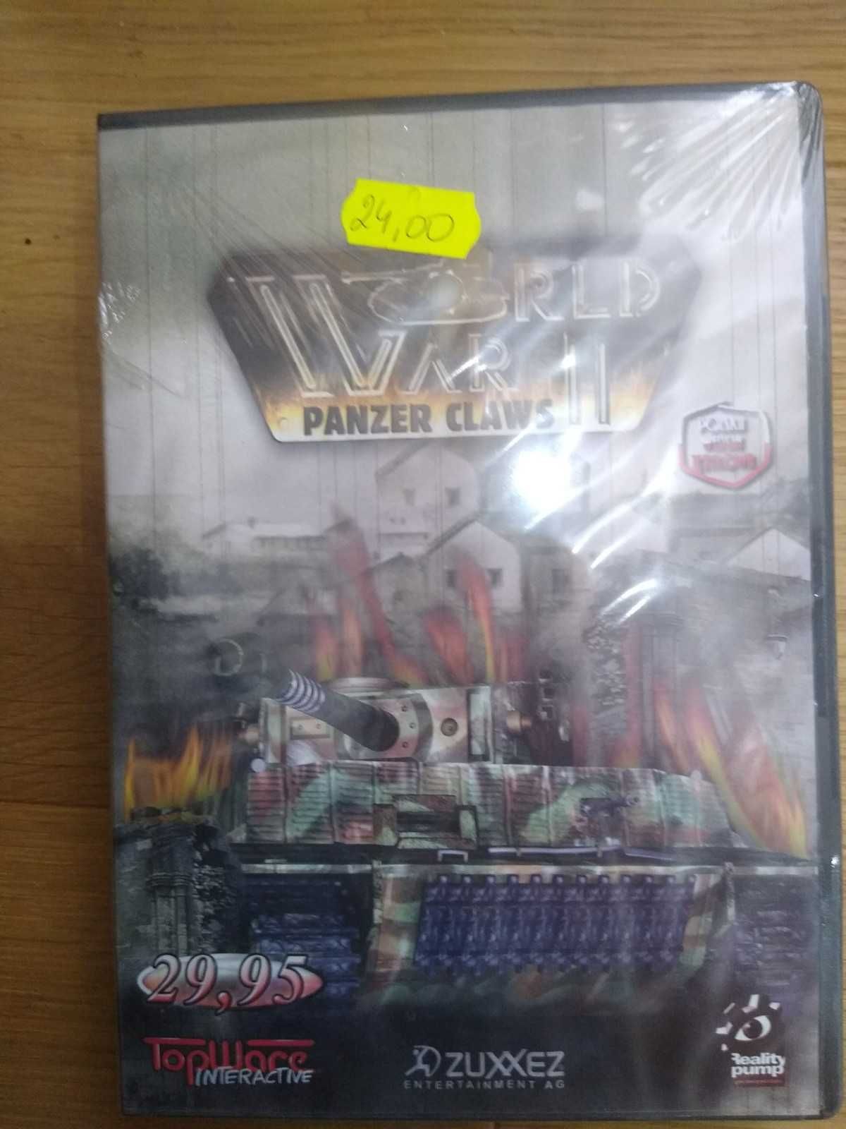 Nowa gra PC World War II Panzer Claws  Czołgi II wojna światowa