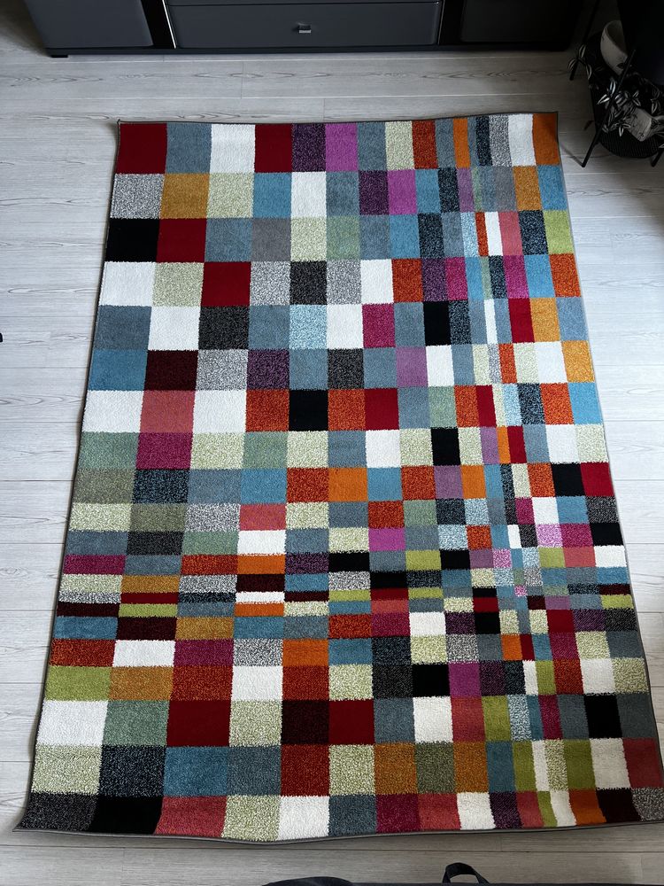 dywan kolorowy patchwork