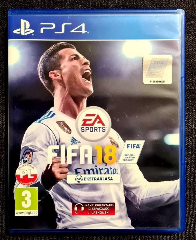 Gra FIFA 18 gra na PS4/PS5