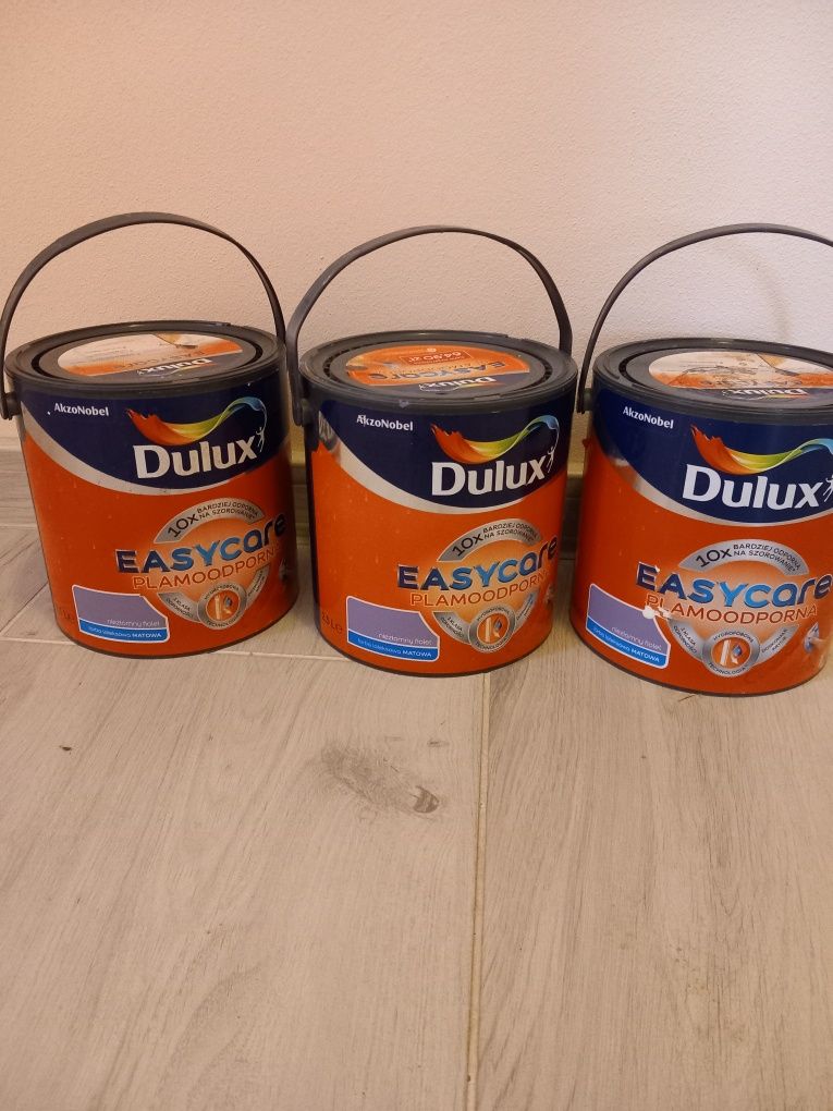 Farba Dulux 2.5L Niezłomny fiolet cena za 3 wiaderka