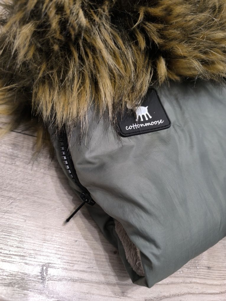 Śpiworek do wózka cottonmoose mini + mufka