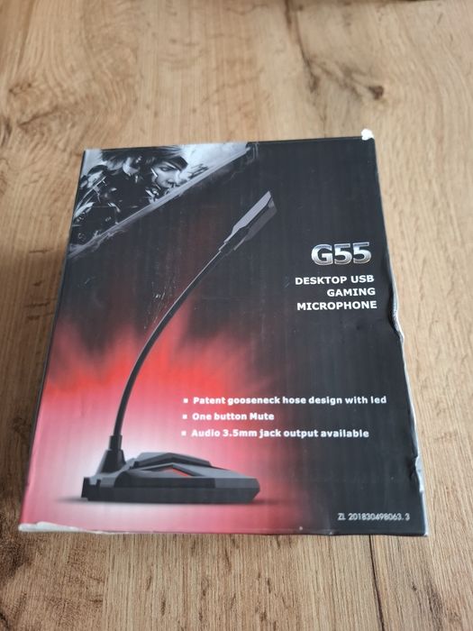 Mikrofon gamingowy USB G55