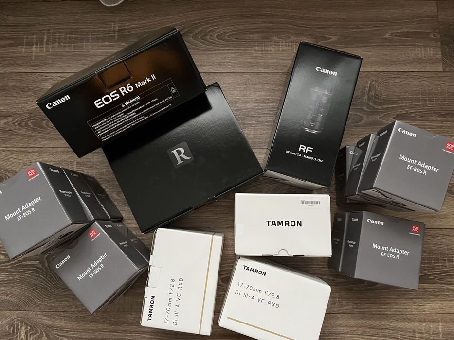 Адаптер Canon EF - EOS R. Нові. Гарантія 24 місяці.