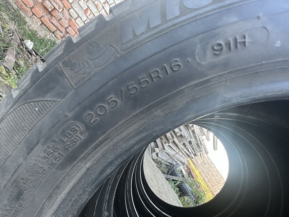 Шини michelin 205/55 r16 зимові