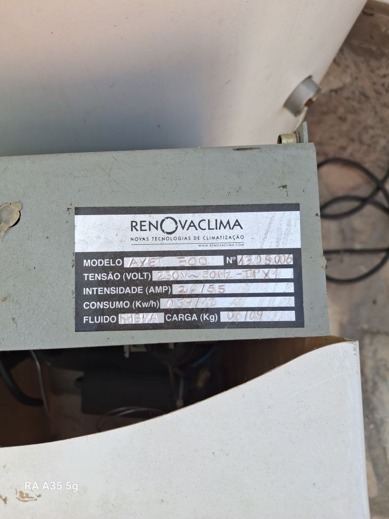 Depósito 300l Aço inox com resistencia queimada
