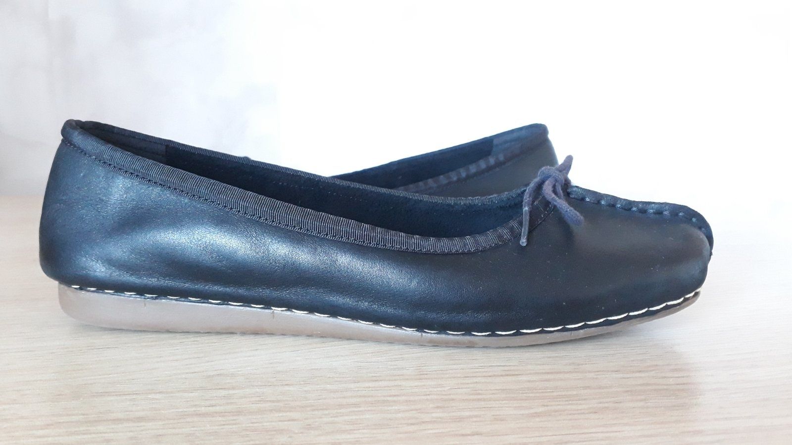 Балетки Clarks/24 см./натуральная кожа