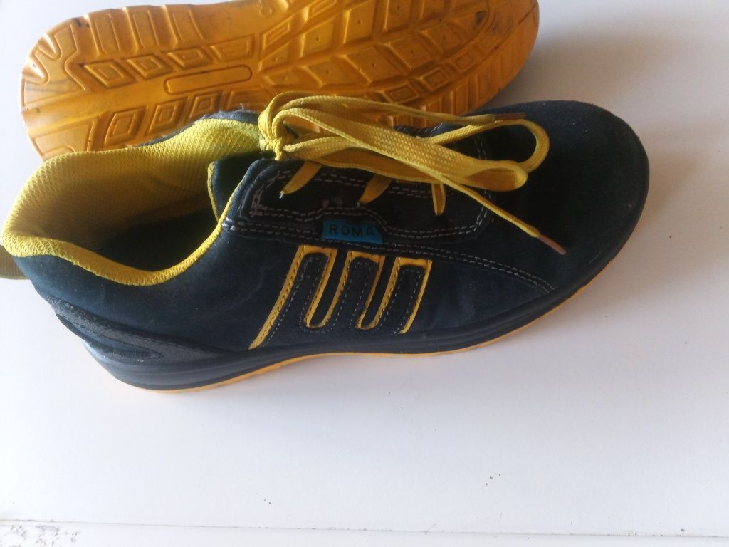 Obuwie robocze zamszowe Roma S1, unisex, podnosek,.rozmiar 40