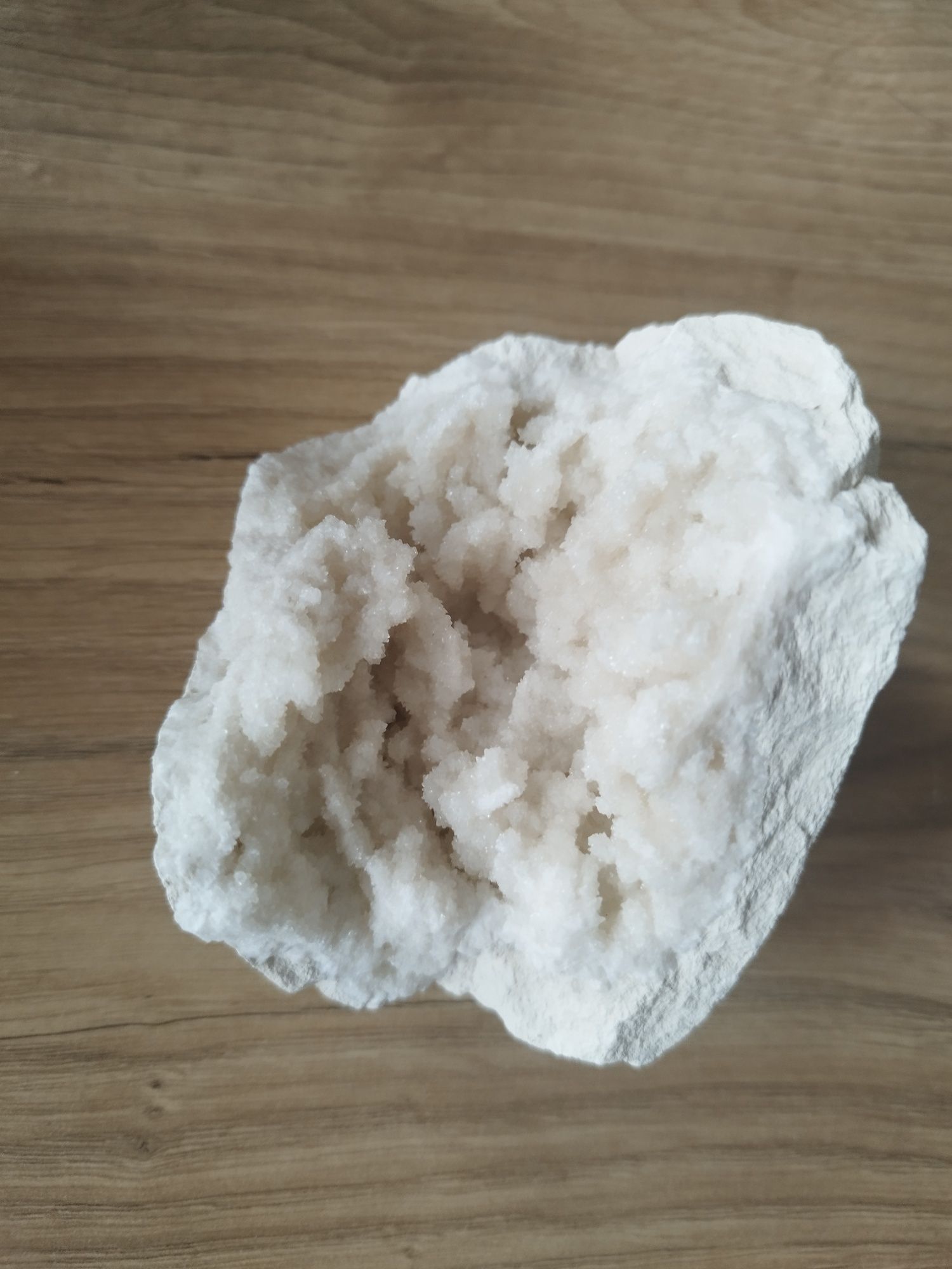 Ozdoba geoda kwarcowa/ kalcytowa minerał kamień