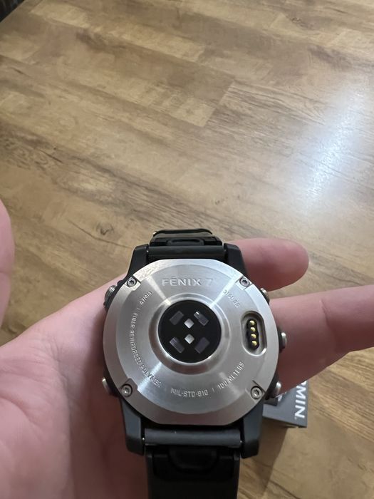 Smartwatch Garmin Fenix 7 Silver W Grphte BND