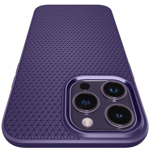 Etui Spigen Liquid Air do iPhone 14 Pro Max 6,7" - Fioletowy TPU