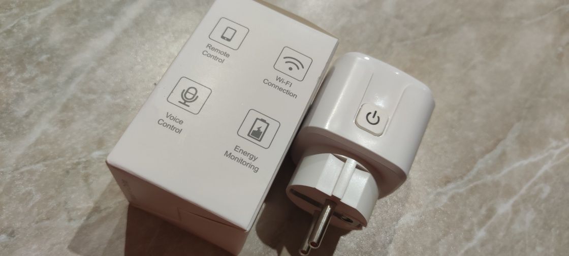 Wi-Fi розетка Smart Plug EU 16А с мониторингом мощности