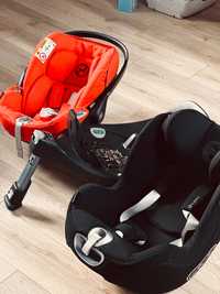 Fotelik Cybex Sirona + Platinum Z i-size (dwa foteliki i baza)