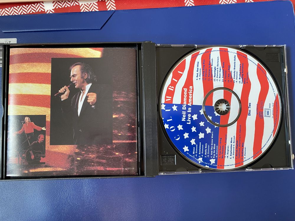 Neil Diamond - Live In America - In The Round Tour - 2 CD 1994