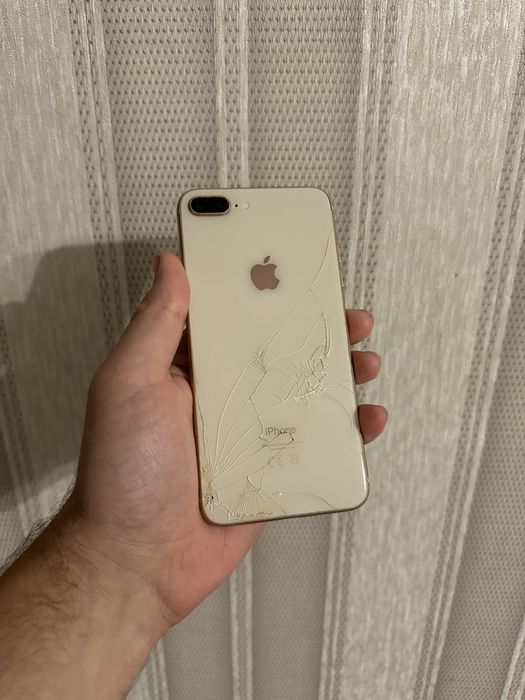 Iphone 8+ plus 256 gold айфон зодотой восемь плюс