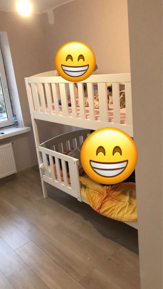 łóżko piętrowe + materace