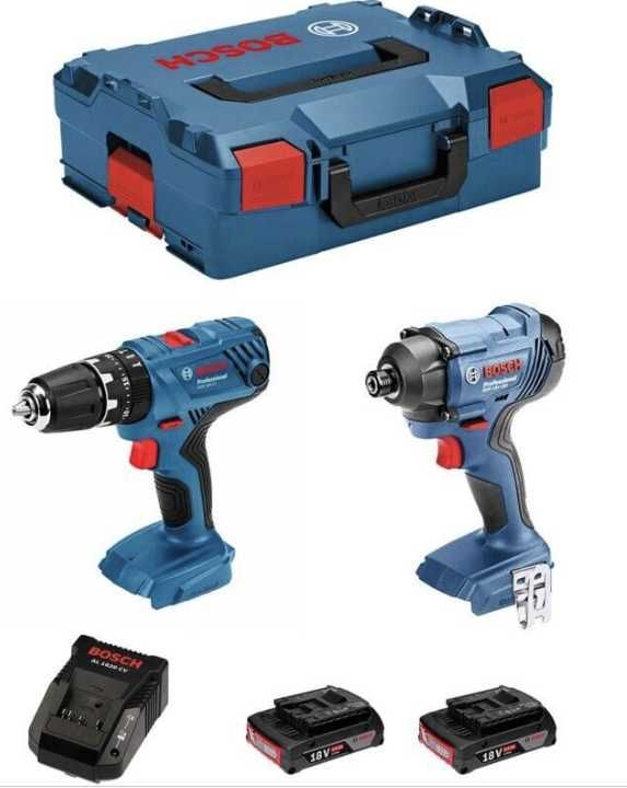 Bosch KIT COMBO 18V GSB 18V-21 + GDR 18V-160 Professional