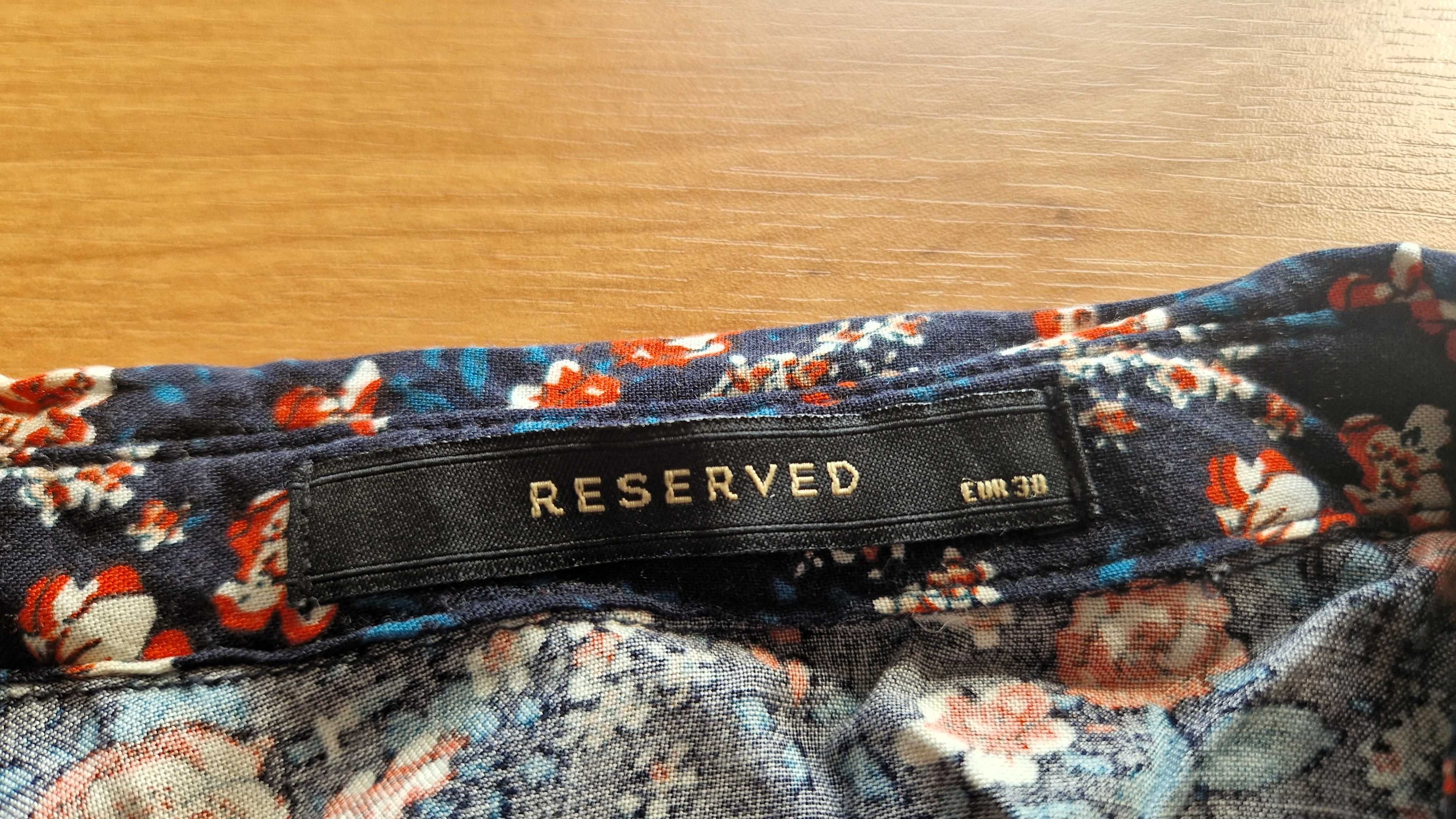Bluzka damska w kwiaty Reserved rozm. 38