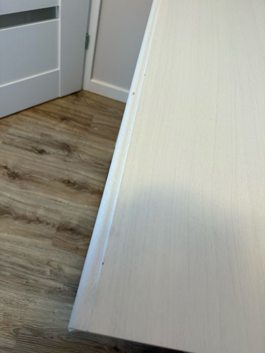 Komoda Ikea Aspelund biała szuflady