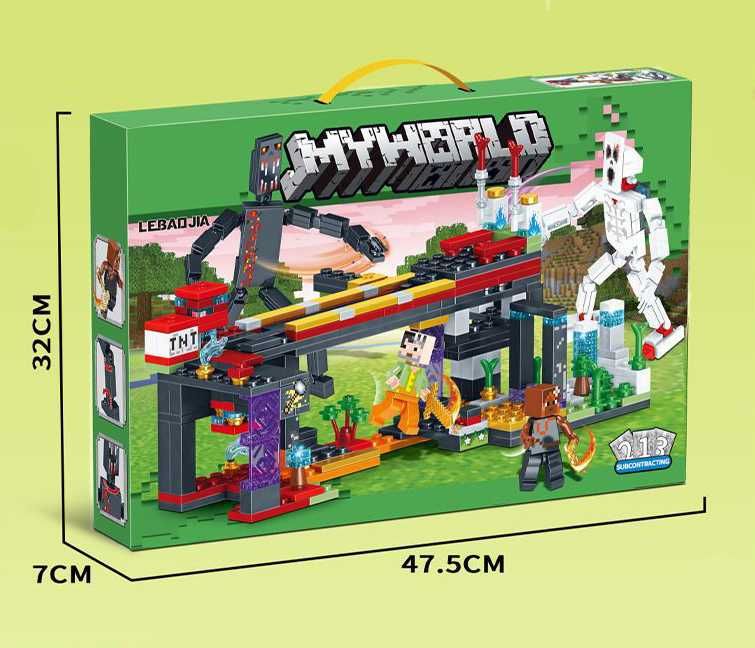 Лего Майнкрафт Битва Стражей Незера, 466 деталей, Lego MINECRAFT