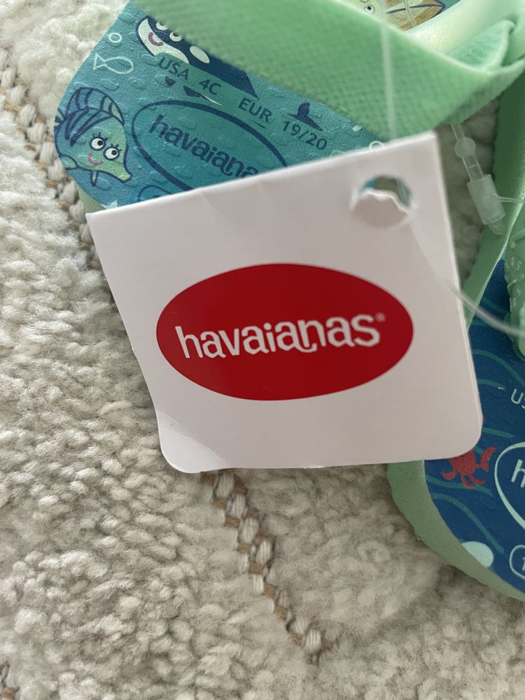 Chinelos com elástico havaianas bebé menina