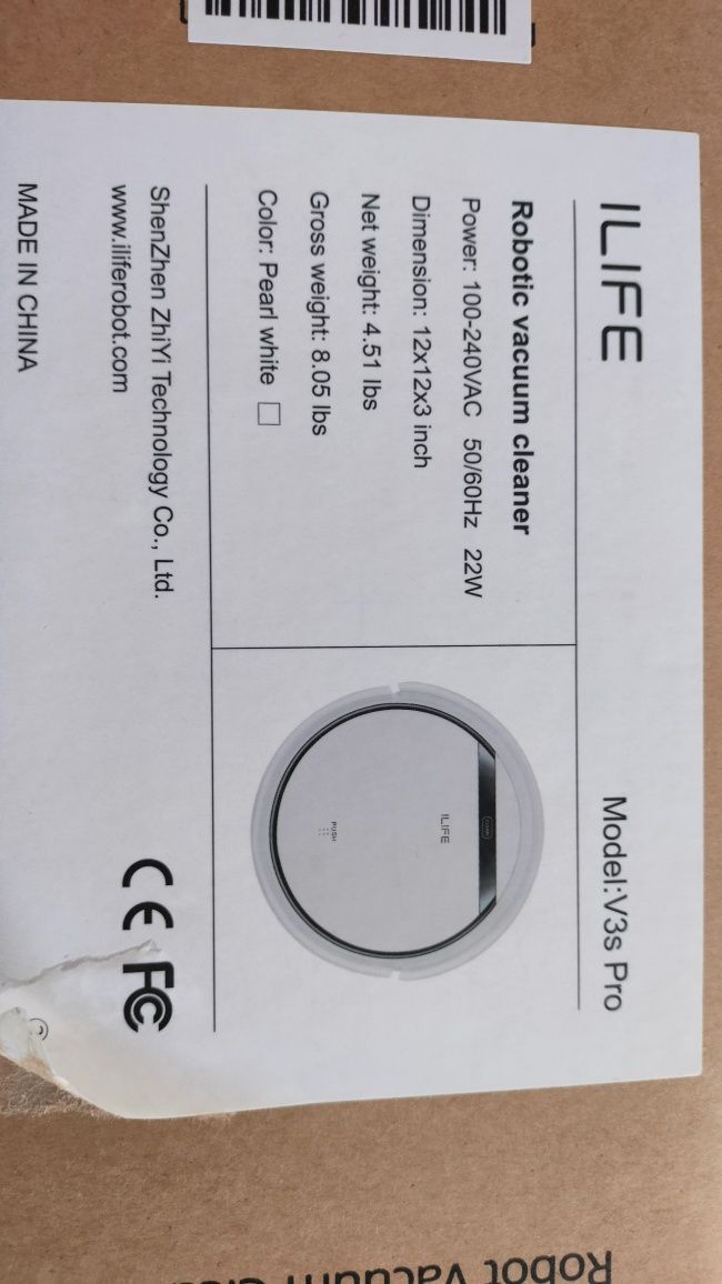 Robot sprzątający ilife V3s Pro jak nowy