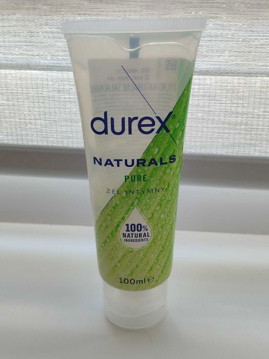 Гель-змазка "Durex Naturals" 100 мл,залишок 50мл.