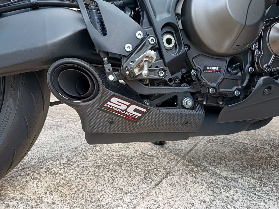 Yamaha XSR 900 midnight black