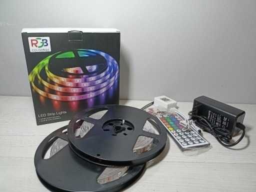 Oświetlenie, zestaw LED RGB 24 V 6 metrów