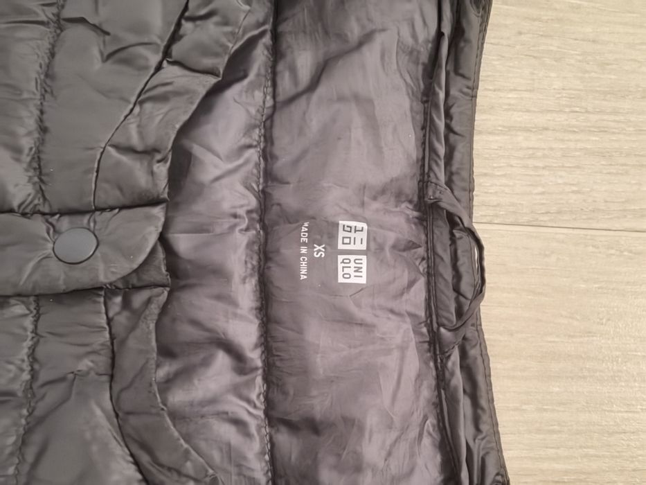 Uniqlo pikowana puchowa kurtka XS